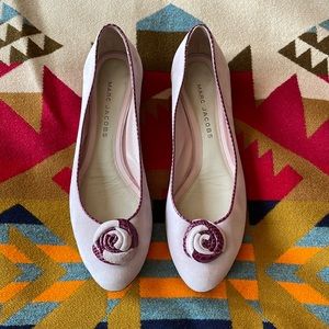 Marc Jacobs suede flats